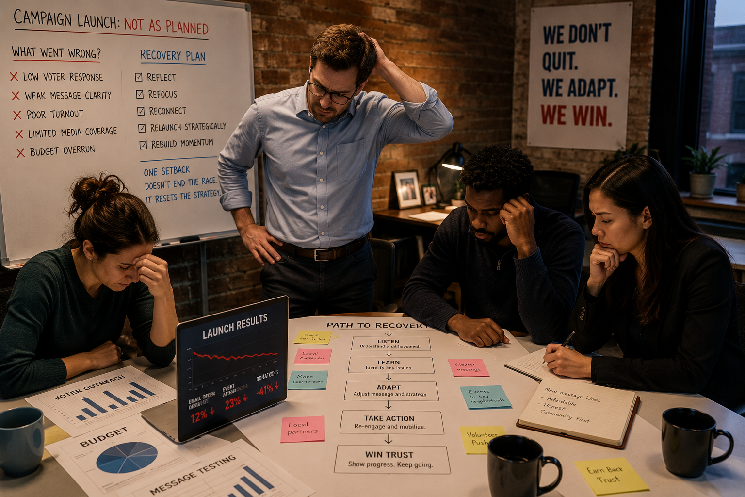 How to Recover from a Failed Campaign Launch