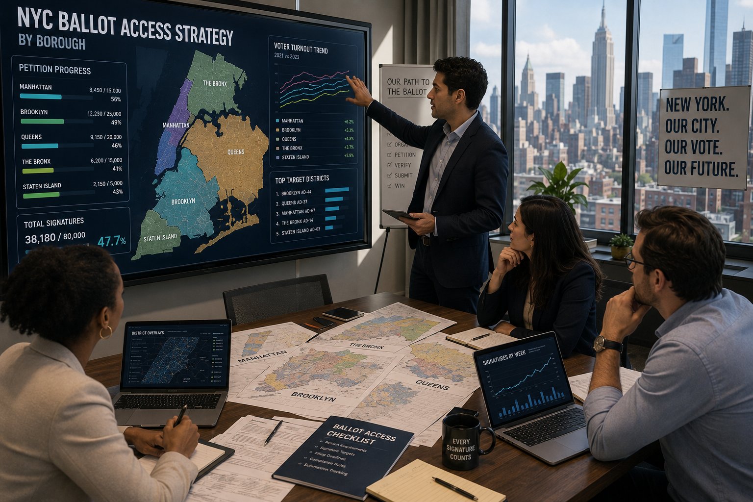 NYC Ballot Access Rules Explained by Borough